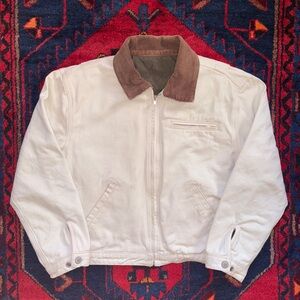 Brandy Melville Carhartt Detroit Jacket Style Corduroy Quilted Bomber Jacket